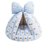 Sdlnklm Hamster House, Small Animal Bedding, Cozy Hiding Place, Sleeping Nest for Hamsters, Guinea Pigs, Chinchillas And Dwarf Hamsters, blue 50x37cm