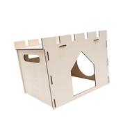 Sdlnklm House, Hiding Place, Hut, Shelter, Hut for Kittens, Small Pets, Cats, Guinea Pigs, Style A