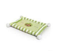 Sdlnklm Industrial Bed Pet Bed Dog Bed Cat Bed Sleeping Cushion With Four Sided Bolster Ergonomic Neck Breathable Double Sided For All Seasons Water Washable, Green, S