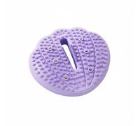 Sdlnklm Massage Pad Balance Cushion Stability Board Foot Massager Acupressure Mat with Deep Tissue Pressure Points Inflatable Core Protection TPE Base, Purple