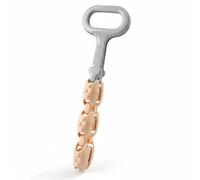 Sdlnklm Massage Roller Back Massager Body Roller Trigger Point Roller with Targeted Scapular and Spine Relief for Muscle Recovery and Self Massage Suitable for Travel, Khaki