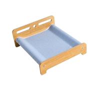 Sdlnklm Modern Cat Scratching Bed, Strong Filing Board, Toy That Won't Damage Furniture, Suitable for Ventilated Wooden Surfaces, Blue