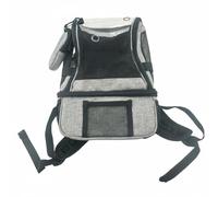 Sdlnklm Portable Carrier Travel Pack with Cushioned Handle Mesh Back Panel Multi Pocket Carry Solution Suitable for Seniors Outdoor Commuting, Gray