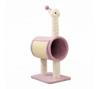 Sdlnklm Structure Cat House With Tunnel Shelter And Toy Soft Fleece Comfort And Sisal Posts Stable Base For Jumping suitable for indoor home tiny apartments, Alpaca Cat Climbing Frame And Nest