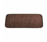 Sdlnklm Violin Case Cover Violin Dust Cover Instrument Shielded Cover Cloth Soft Velvet Surface Anti-Fraying Borders Enhanced Cushioning Three-Layer, Coffee, Normal 1/8-1/2