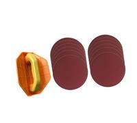 Sdlnklm Wall Corner Sander: Hand-held Sanding Tool with A Semi-Circular Shape and Practical Handle Finishing During Renovation, 180 mesh