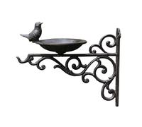 Sdlnklm Wall-mounted Bird Bath with Feeder - Easy Installation - Versatile And Creative Accessories - Bird Bath And Feeder for The Garden