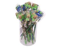 SDM 24 x Block Camouflage Pixel Design Pencils with Topper Erasers. Ideal Party Bag Fillers Ideal Party Bag Fillers, Student Gifts and Cheap Gifts for Kids