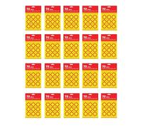 SDMAX 8-Ring Plastic Disc Cap Refill Pack, Safe & Realistic Toy G-u-n Caps for Kids, Universal 8-Shot Cap G-u-n Replacement Discs, Classic Sound Play Refills for Toy,Easy to carry. (20 PCS)