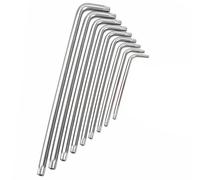 SDMAX 9 Pc Allen Long Steel Hex Key Set - L-Type Wrench Tools for Mechanical, Furniture & DIY Repairs