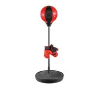 SDMAX B-o-x-i-n-g Set For Kids, Punching Ball With Gloves For Kids, B-o-x-i-n-g Stand, Vibrant Colour, Durable Construction, Sport B-o-x-i-n-g Training Set, Promote Physical Health