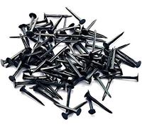 SDMAX Black Tacks Tack Nails for Shoes, Boot Leather Heels, Soles Repairs Replacement, Nails Black Heels, Closed Toe Shoe Nails, Iron Furniture Nails (16mm 19mm 25mm) (19mm 200g)