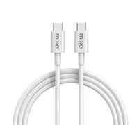 SDMAX Data Cable Type C - Type C PD 60W Fast Charge/Sync Cable, White 480Mbps Charging Speed, Universal Compatibility, Strong Built And Long Lasting Performance (3.3ft-1M)