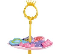 SDMAX Donut Dessert Cake Play House, Pastry Tower, Tea Time Toy, Doughnut, Candies, Dessert Tower & Carrying Case, House Kitchen Set, Role-Play, Party Set