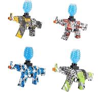 SDMAX Electric Gel Ball Blaster Toy Gun Age 12+, Eye-Crystal Pellet Gun, Automatic Gun with Water Bullet Bottle, Safety Glasses, Battery, and USB Cable For Kids, Assorted Color