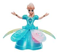 SDMAX Elsa Dancing Doll, Singing Princess Toy with Flashing Light and Music, Bump & Go, 23 cm