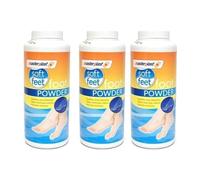 SDMAX Foot Powder Talc, Foot Odour Eliminator, Odour remover, and eliminator, Soothes Refreshes, Eliminates Odour Soft Feet, Stinky Feet Freshener Talc, (PACK OF 3)