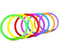 SDMAX Glow Sticks Bracelets, Necklaces Party Favors Neon Color +Connector, Ultra Bright Glow Sticks Party Pack, Glow-In-The-Dark Light-Up, Wristbands Toys for Adult and Kids (Pack of 15)