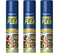 SDMAX Household Flea Spray, Aerosol for Carpets, Rugs, Pet Bedding & Soft Furnishings, Home Flea Treatment Spray for Kennels, Hutches & Upholstery, 200ml, 3 Pcs