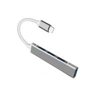 SDMAX HSX-CP032 Lightning 4-Port USB Hub, Fast Charging Port, Compatible C Power, USB Microphones/Flash Drive/Keyboard/Mouse/Sound Card: Fast Data Transfer
