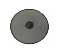 SDMAX Kitchen Frying Pan Splatter Screen Cover Guard Protective Lid Mesh with Knob, Handy Housewares, Prevents Oil Splatter, Guard Skillet Lid Hot Oil Shield for Home Kitchen, (25cm)