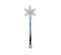 SDMAX Light Up Snowflake Wand, Beautiful Flashing Stick Toy, LED Glow Effect, Colourful Lights, Magic Wand, Suitable for Gifts, Night Events Decoration and Party Favors