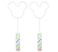 SDMAX Magical Mickey Light-Up Wand, Colourful LED Light, Enchanting Theme, Battery Operated, Easy To Use, Comfortable Grip, Party Favour For All Occasions (2PCS)