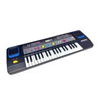 SDMAX Musical Piano Kids, Musical Keyboard Toy, 37 Keys Microphone, Musical Instrument, Portable Music Keyboard, Durable Plastic, Early Musical Education, Black