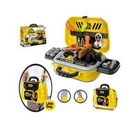 SDMAX Play Power Tools For Boys Pretend Play Toy Tool Kit Set With Little Bag Play Set For Ages 3+