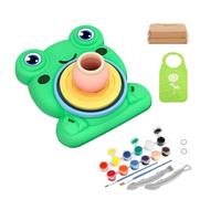 SDMAX Pottery Wheel Kit with Sculpting Tools, Paints, Brushes, Air Dry Clay, Vibrant Colour, Eye Catching Tools, Fun and Engaging, Improve Motor Skills and Imaginative Play