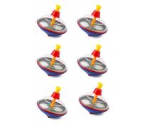 SDMAX Spinning Top For Kids, Eye-Catching Design, Vibrant Colour, Durable Construction, Compact And Portable, Promotes Motor Skills, (6PCS)