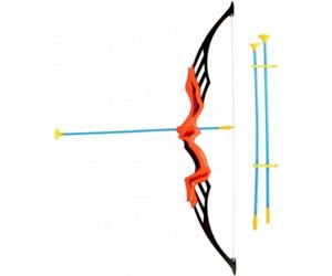 SDMAX Toy Arrows Set, With Bow Suction Cup - Real Action Shooting, Durable, Portable Playset, Practice Outdoor Toys Archery Set For Children, Age 3+, Improves Kids Skills Overall