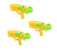 SDMAX Water Gun Toy, Durable Construction, Easy Grip, Portable, Soft Handling, Increase Love for Physical and Water Sports, Yellow, (Pack of 3)