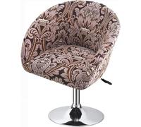 SDNAM Bar Counter Stool Chair Covers with Back and Arms Set of 4/2/1 Stretch, Pub Swivel Curved Kitchen Barstool Chair Cover Curved Back Bar Stool Slipcovers with Arms(H21,4PCS)