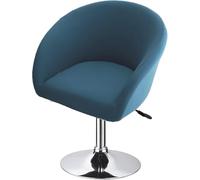 SDNAM Bar Counter Stool Chair Covers with Back and Arms Set of 4/2/1 Stretch, Pub Swivel Curved Kitchen Barstool Chair Cover Curved Back Bar Stool Slipcovers with Arms(H25,1PC)