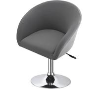 SDNAM Bar Counter Stool Chair Covers with Back and Arms Set of 4/2/1 Stretch, Pub Swivel Curved Kitchen Barstool Chair Cover Curved Back Bar Stool Slipcovers with Arms(H8,1PC)