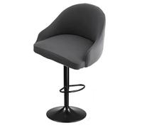 SDNAM Pub Bar Counter Stool Chair Covers with Back and Arms Set of 4/2/1 Stretch, Swivel Curved Kitchen Barstool Chair Cover Curved Back Bar Stool Slipcovers with Arms(H20,1PC)