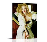 sdnkbro Amanda Seyfried Sexy And Glamorous Movie Stars Poster Decorative Painting Canvas Wall Posters And Art Picture Print Modern Family Bedroom Decor Posters 16x24inch(40x60cm)