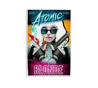sdnkbro Atomic Blonde Lorraine Broughton Movie Poster Comic Art Poster Decorative Painting Canvas Wall Posters And Art Picture Print Modern Family Bedroom Decor Posters 08x12inch(20x30cm)