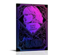 sdnkbro Atomic Blonde Lorraine Broughton Tarot Art Poster Decorative Painting Canvas Wall Posters And Art Picture Print Modern Family Bedroom Decor Posters 24x36inch(60x90cm)