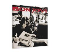 sdnkbro Bon Jovi Classic Band Restaurant Poster Poster Decorative Painting Canvas Wall Posters And Art Picture Print Modern Family Bedroom Decor Posters 24x24inch(60x60cm)