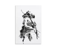 sdnkbro Ghost of Tsushima Classic Games Ronin Samurai Jin Sakai Sketch Poster Decorative Painting Canvas Wall Posters And Art Picture Print Modern Family Bedroom Decor Posters 12x18inch(30x45cm)