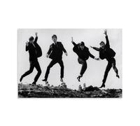 sdnkbro The Beatles Rock Legend Jump Poster Decorative Painting Canvas Wall Posters And Art Picture Print Modern Family Bedroom Decor Posters 12x18inch(30x45cm)