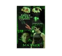sdnkbro The Matrix Neo And Trinity Red Pill Blue Pill Poster Decorative Painting Canvas Wall Posters And Art Picture Print Modern Family Bedroom Decor Posters 12x18inch(30x45cm)