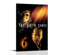 sdnkbro The Sixth Sense Classic Thriller Movie Starring Lineup Poster Poster Decorative Painting Canvas Wall Posters And Art Picture Print Modern Family Bedroom Decor Posters 20x30inch(50x75cm)