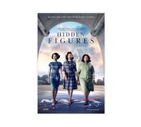 SDOBVDZ Hidden Figures Movie Poster (1) Canvas Poster Wall Art Decor Print Picture Paintings for Living Room Bedroom Decoration 20x30inch(50x75cm)