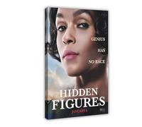 SDOBVDZ Hidden Figures Movie Poster (6) Canvas Poster Wall Art Decor Print Picture Paintings for Living Room Bedroom Decoration 16x24inch(40x60cm)