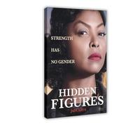 SDOBVDZ Hidden Figures Movie Poster (8) Canvas Poster Wall Art Decor Print Picture Paintings for Living Room Bedroom Decoration 16x24inch(40x60cm)