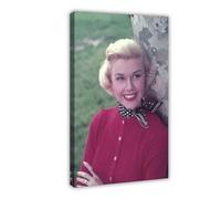 SDOBVDZ Singer And Actor Doris Day Poster (1) Canvas Poster Wall Art Decor Print Picture Paintings for Living Room Bedroom Decoration 16x24inch(40x60cm)