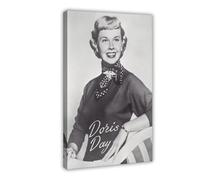 SDOBVDZ Singer And Actor Doris Day Poster (20) Canvas Poster Wall Art Decor Print Picture Paintings for Living Room Bedroom Decoration 16x24inch(40x60cm)